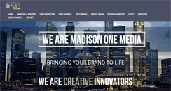Desktop Screenshot of madisononemedia.com